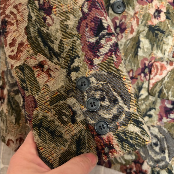 Vintage🤩 Tapestry Blazer Jacket from Newport News Sz 10 - Picture 6 of 6